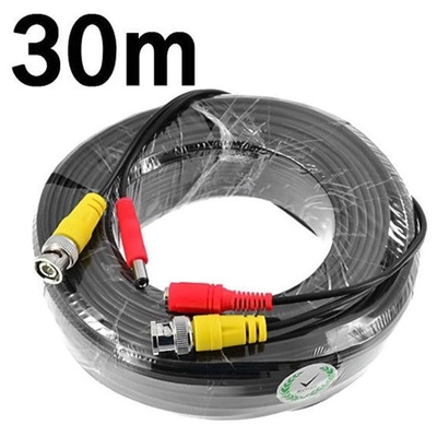 Cable de extensão da câmara de segurança de CCTV 5-30M BNC Video DC Power Supply para vigilância