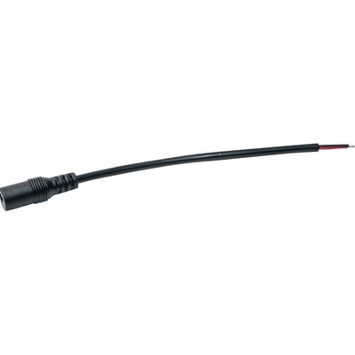 18 AWG DC Power Pigtail Cable 2.1mm x 5.5mm Barrel Plug Wire Homem Feminino para 220-240V