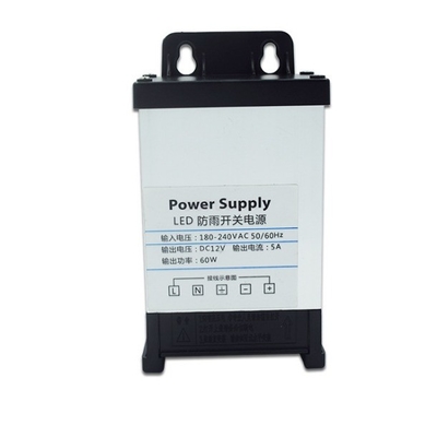 C-Power 60W 5A fonte de alimentação à prova de chuva com tensão de saída de 12V e tensão constante