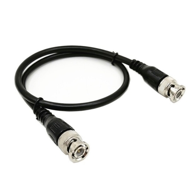 C-Power Metal Branco Conector BNC Cabo de extensão para CCTV Tipo de extremo masculino Despojado