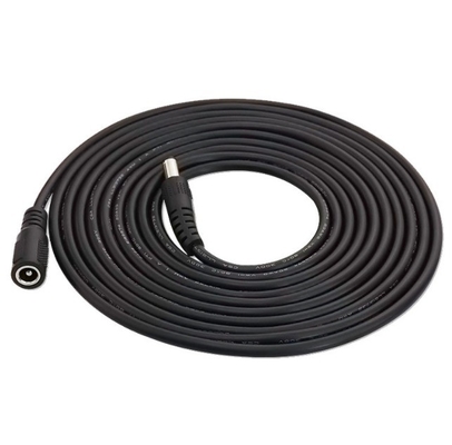 1M 2M 3M 5M 10M comprimento CCTV DC cabo com conector masculino e feminino