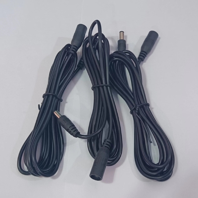 5.5*21dc Jack CCTV Cable DC para C-Power Supply em preto 2m 3m 5m 10m comprimento