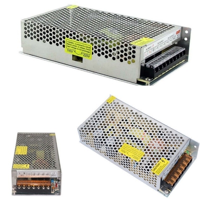 Voltagem de saída de 12 V Concebido 200 w dc 24v 8a 12v 16a 12v 16 amp Fornecimento de energia com acabamento de prata