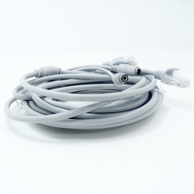 Cable de alimentação de vídeo LAN de rede Ethernet Cat5E amplamente utilizado para câmera IP CCTV
