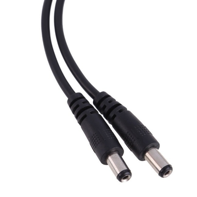 5.5x2.1mm/5.5x2.5mm Conector Cable DC Power Splitter para CCTV de baixa e média tensão