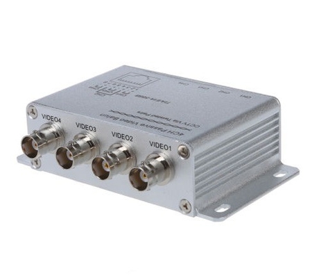 Transmissão de vídeo 4CH CAT5 HD UTP passivo Video Balun BNC Transceptor feminino RJ45 para sistema de CCTV
