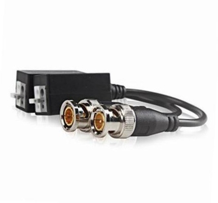 ABS plástico UTP torcido vídeo passivo Balun Transmissor Transceptor para sistema de CCTV