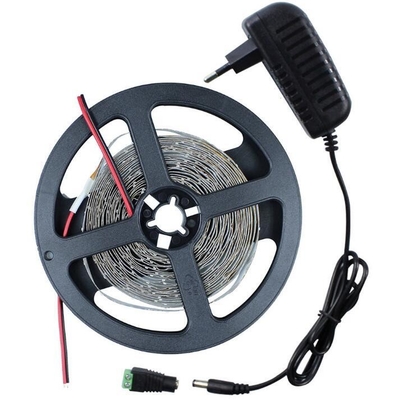 Adaptador de fonte de alimentação de corrente contínua de LED 12V 2A 24V 1A opcional preto/branco para 110-240V AC 50/60Hz