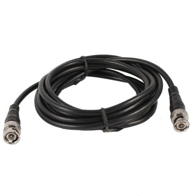 50cm 5m Single Cable BNC Male Gold Pin Coaxial para CCTV Sistema de Segurança de Vigilância DIY