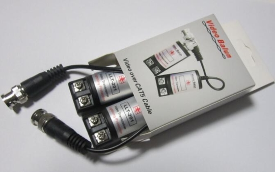 Tecnologia avançada 1CH Activa AHD HD UTP BNC Video Power Balun para DVRs de câmeras de vigilância