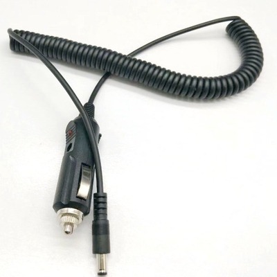 Cabo de carregador de automóvel de tipo macho para isqueiro de cigarros em veículos de 12v 5.5x2.1