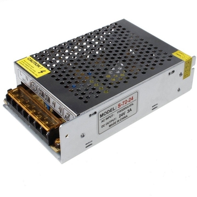 Frequência de saída 50/60Hz C-Power Programável AC110V 220V DC Power Supply 24V 3A 72W