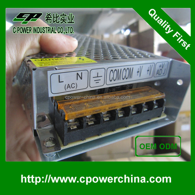 Proteção contra sobrevoltagem 240W 220V AC 12V DC 24V 20A Fonte de alimentação de comutação JC Potência