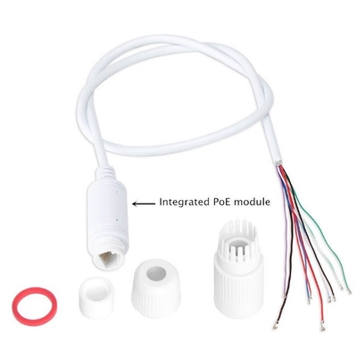 72g ABS Plástico Impermeável POE Injetor Splitter Cable 12V para CCTV Câmera IP Wireless AP NVR