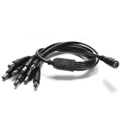 12VDC 5A 4 portas 8 portas Adaptador de potência de saída múltipla com 85% de eficiência por C-Power