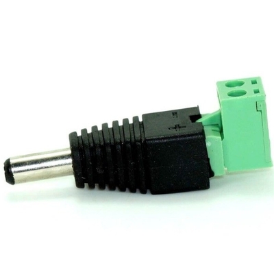 Big CCTV vigilância DC plugue de alimentação macho BNC conector CE certificado para normas