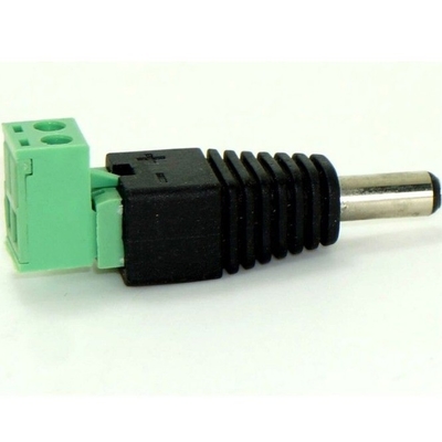 Big CCTV vigilância DC plugue de alimentação macho BNC conector CE certificado para normas