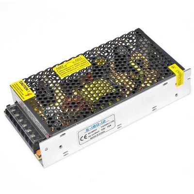 12V 15a DVE Fornecimento de energia de comutação DSO-142L para desempenho de longa duração de câmeras de vigilância
