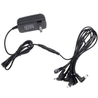 5V 1.5m Opcional Adaptador de alimentação por pedais com cabo de efeito de corrente contínua com conector CN UE