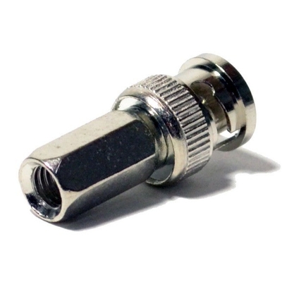 Conector coaxial de torção masculina BNC para câmaras de segurança de CCTV e RG59 certificado CE