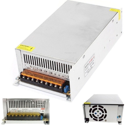 40A Corrente de saída C-potência 220V Voltagem de entrada 12V DC 20A 24V 500W Fornecimento de energia externo