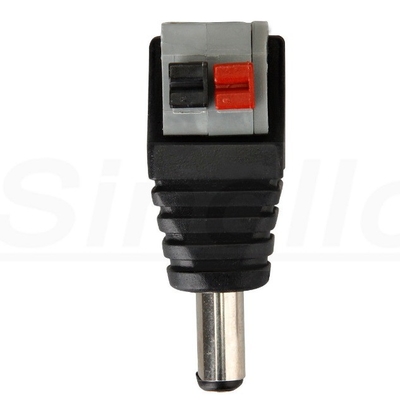 Conector de fio rápido sem parafuso de potência C-DC de design seguro 5.5x2.1mm