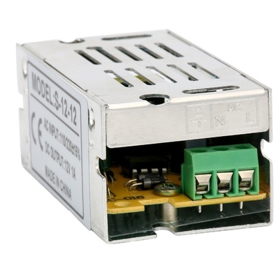 12V 1A 24V 0.5A 5V 2A AC DC 10W Fonte de alimentação comutável com 110v/220v Eficiência 82%