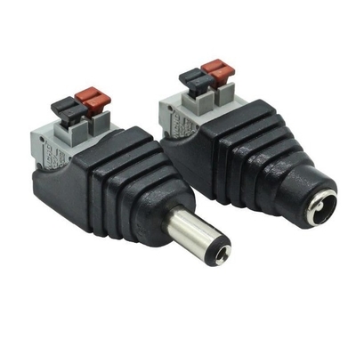 Câmera de vigilância de circuito fechado C-Power cinza DC Power Jack Connector Adaptador para instalações cinza