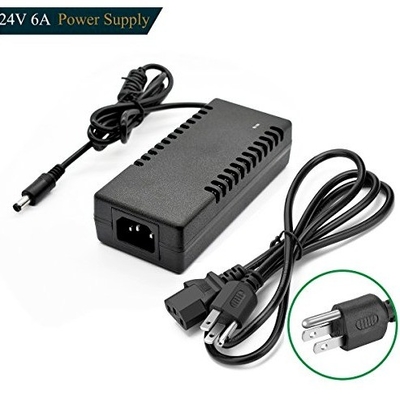 Balck C-Power 150w Adaptador de alimentação AC DC com tomada de saída 5 mm DC para LED EU Plug