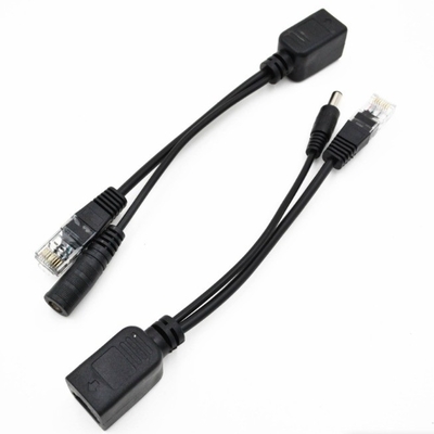 C-Power POE Splitter Injector Splitter com 30-40m Distância de Transmissão 53g Peso