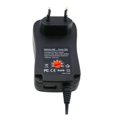 100-240V AC 50/60Hz Entrada 3V-12V Adaptador ajustável Transformador de alimentação universal