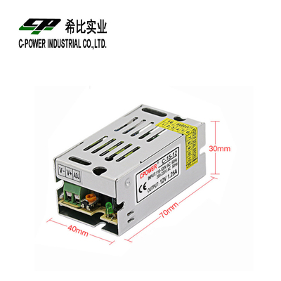 Voltagem constante 15w Unidade de alimentação 12v DC Unidade de distribuição de energia