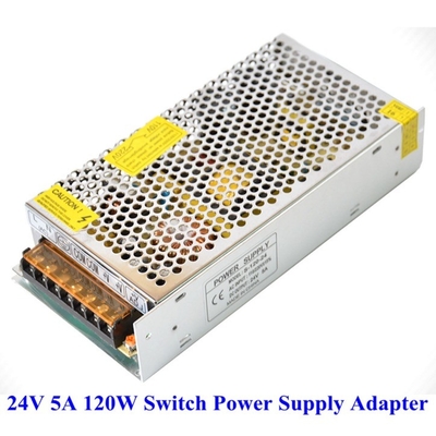 120w Voltagem Constante Modo de Conmutação Fornecimento de Energia DC 24v 5amp para lâmpada LED a preços acessíveis
