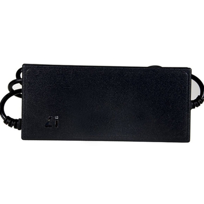 54.6V2A Carregador inteligente de bateria de iões de lítio/íons de lítio/lípons com tomada de corrente contínua de 5,5*2,1 mm Preto