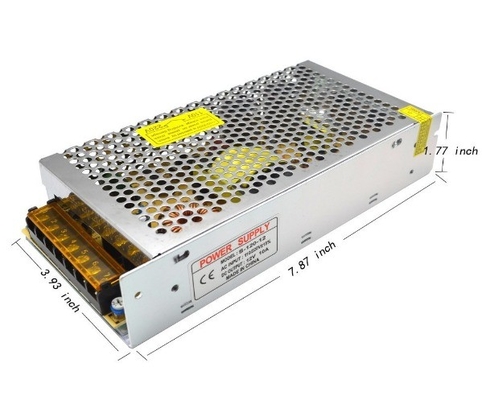 120W DC 12V 10A Fonte de alimentação de comutação para CCTV ou proteção LED sobrecarga sobrevoltagem