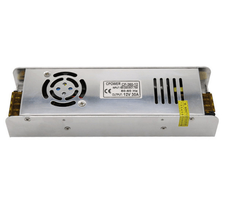 DC 12V 30A 360W Sub-Mini regulado Transformador LED Switch Fornecimento de energia para módulo de tira