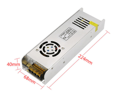 DC 12V 30A 360W Sub-Mini regulado Transformador LED Switch Fornecimento de energia para módulo de tira