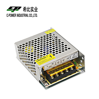 Fonte de alimentação de interruptor LED de saída única 25w 60w 100w 120w 240w 360w para iluminação interna