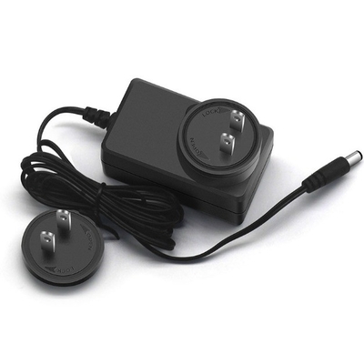 Tipo de saída de corrente contínua Adaptador de alimentação de 12V 2A preto C-Power com EU AU UK US Plug 100-240V