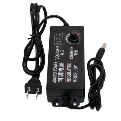 Output DC Tipo 3-24v Adaptador de tensão ajustável com conector 5.5*2.1 5.5*2.5 DC