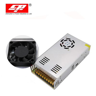 Fornecimento de energia de comutação de CA a CC de 360 W 36 V 10 A para sistemas de automação industrial de prata