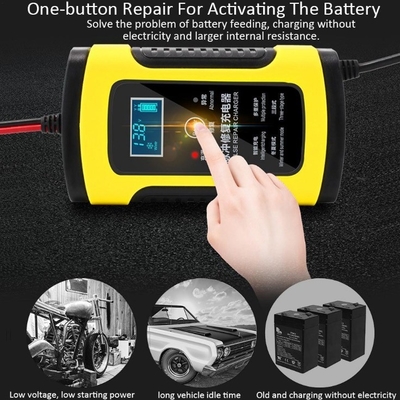 Iluminação da lâmpada LED Sim Carregador plug-in de 12V 5A da C-Power para bateria de automóvel de motocicleta