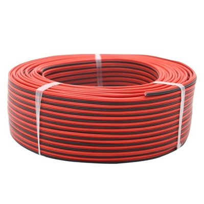 Comprimento personalizado Fio de extensão preto e vermelho Cable DC para CCTV LED 100m da C-Power