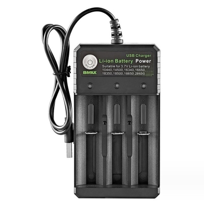 3.6V-6.5V/3A Carregador de bateria de saída para bateria recarregável de iões de lítio de carregamento rápido