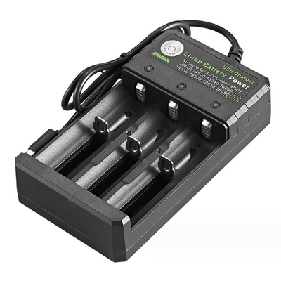 3.6V-6.5V/3A Carregador de bateria de saída para bateria recarregável de iões de lítio de carregamento rápido