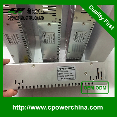 12V 1.25A 2A 3.5A 5A 8.5A 10A 15A 16.5A 20A 30A 40A Fonte de alimentação de comutação para LED