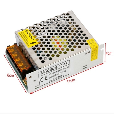 12V 5A 12V 3A 12V 1A Fornecimento de energia para aparelhos elétricos Frequência de saída 50/60HZ