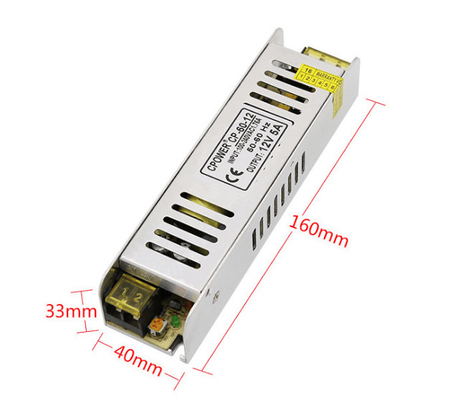 110v 220v AC DC 12v 24v 12v 5A 10A 20A 15A 25A 30A Fornecedor de energia Slim com tipo de saída