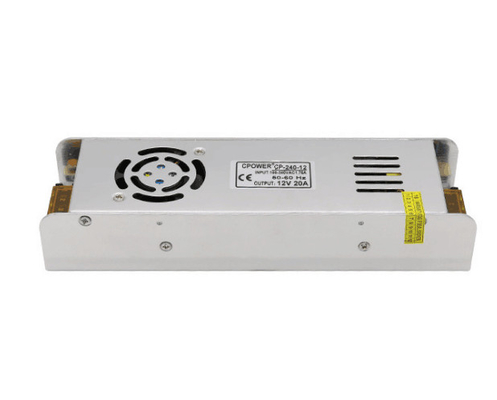 240w 20a fonte de alimentação 24v para tipo de saída única e tensão de entrada AC110V/220V