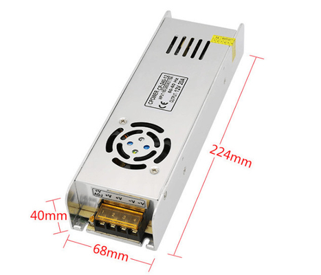 240w 20a fonte de alimentação 24v para tipo de saída única e tensão de entrada AC110V/220V